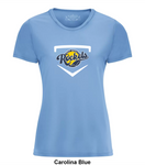 West Royalty Rockets - Home Plate - Pro Team Ladies' Tee