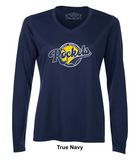 West Royalty Rockets - Front N' Centre - Pro Team Long Sleeve Ladies' Tee