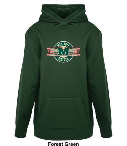 Mid Isle Matrix - Front N' Centre - Game Day Fleece Hoodie