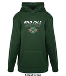 Mid Isle Matrix - Sidelines - Game Day Fleece Hoodie