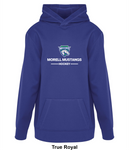 Morell Mustangs - Two Line - Game Day Fleece Hoodie