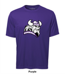 Montague Norsemen Purple Logo - Front N' Centre - Pro Team Tee