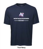 Montague Norsemen - Two Line - Pro Team Tee
