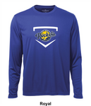 West Royalty Rockets - Home Plate - Pro Team Long Sleeve Tee