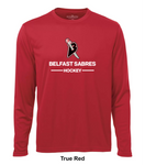Belfast Sabres - Two Line - Pro Team Long Sleeve Tee