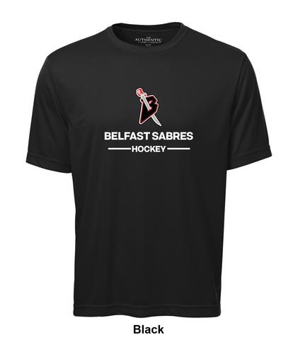 Belfast Sabres - Two Line - Pro Team Tee