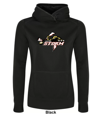 Central Storm - Front N' Centre - Game Day Fleece Ladies' Hoodie
