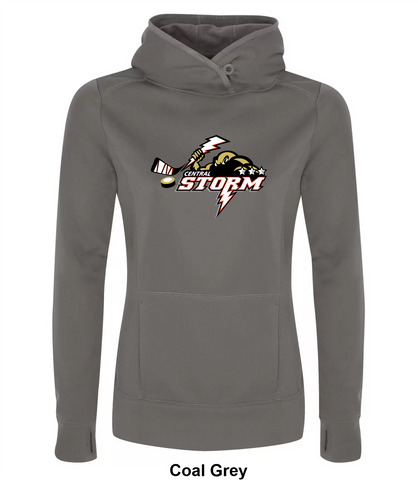 Central Storm - Front N' Centre - Game Day Fleece Ladies' Hoodie