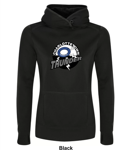 Charlottetown Thunder - Front N' Centre - Game Day Fleece Ladies' Hoodie