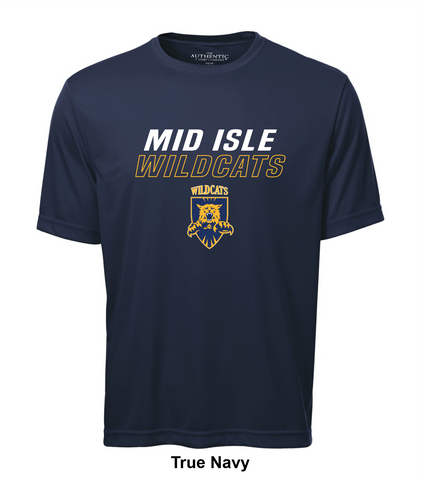 Mid Isle Wildcats - Sidelines - Pro Team Tee